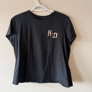 Harley-Davidson vintage crop Tee